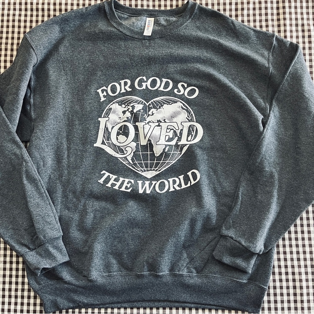 Christian Crewneck Sweatshirt - Unisex Large, Brand New